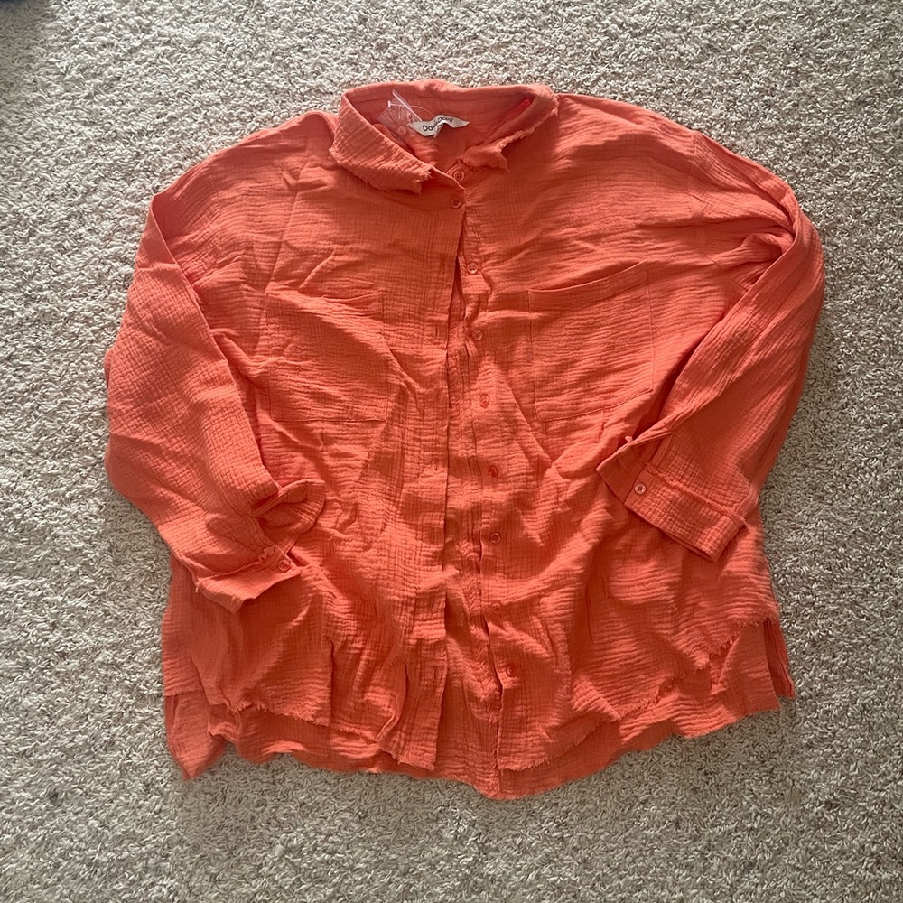 NWOT Boutique Gauze Top